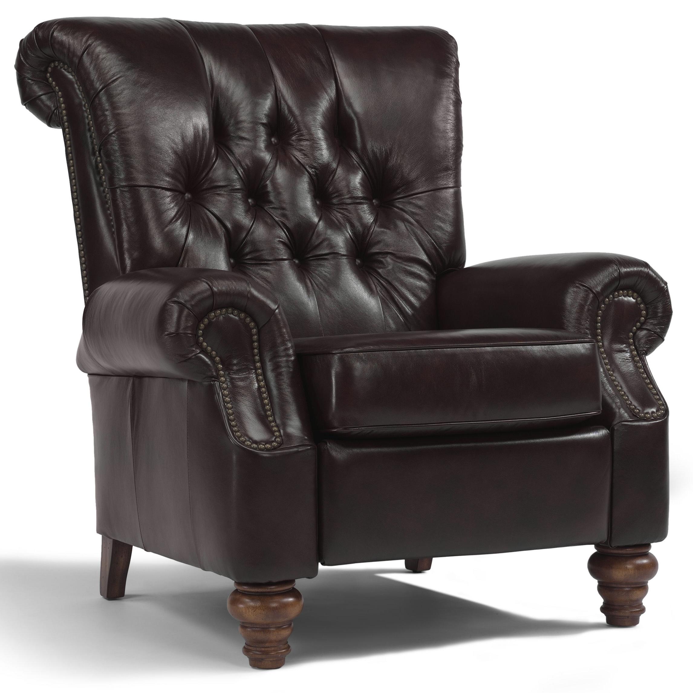 Flexsteel Accents Equestrian High Leg Recliner Wayside Furniture